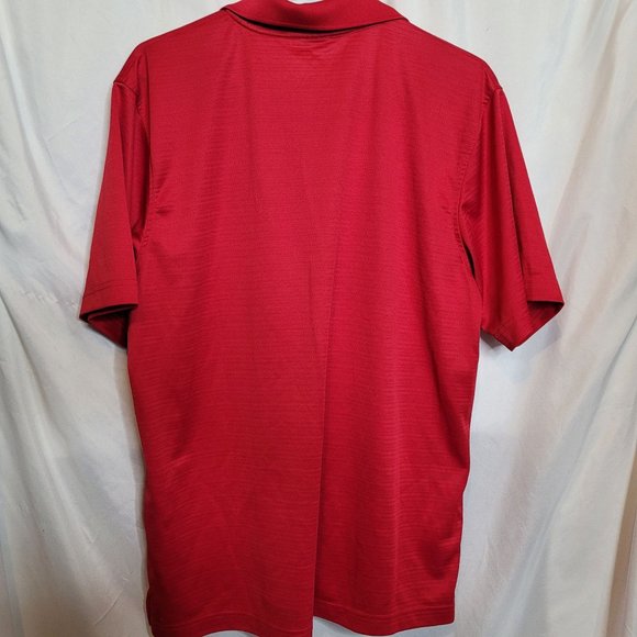 Fresno State Bulldogs Polo Shirt Embroidered Chest Logo Red Size Med - Picture 4 of 5